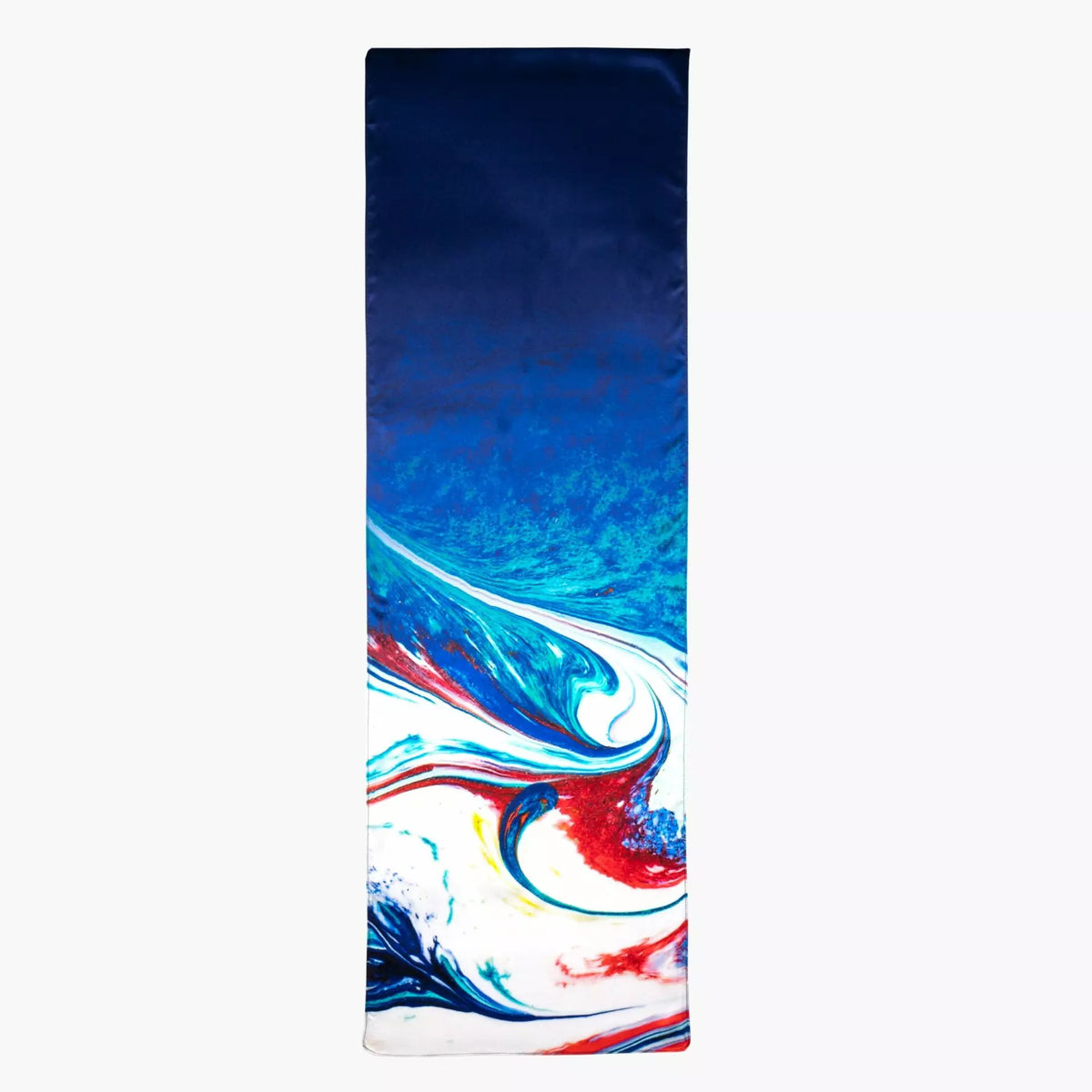 Silk Neck Scarf -Sansa Blue