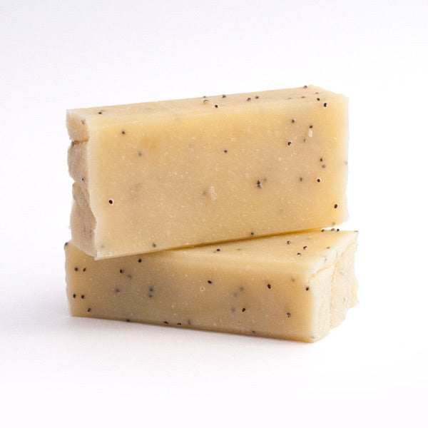 Peppy Peppermint and Poppyseed Soap