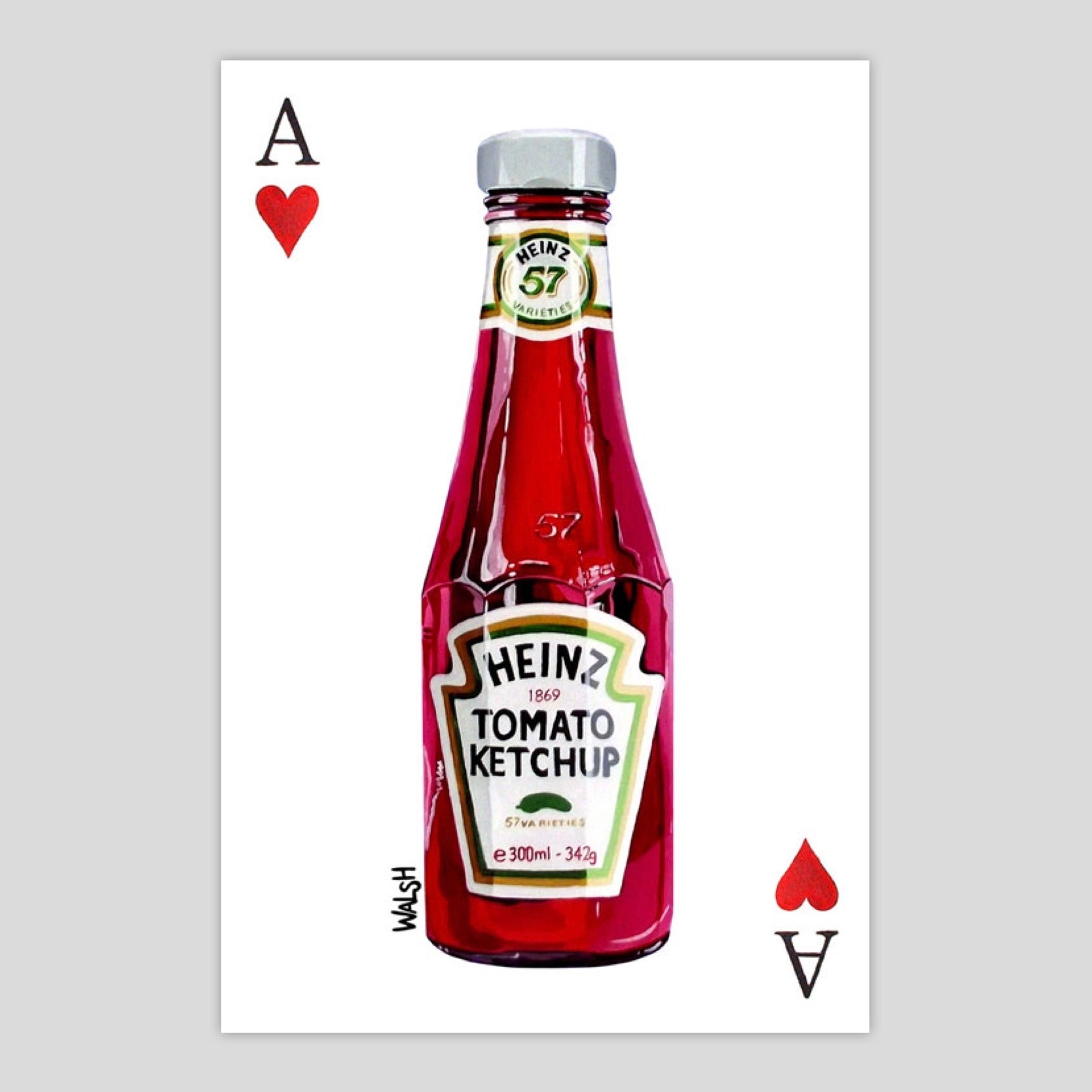 Ace of Hearts Ketchup