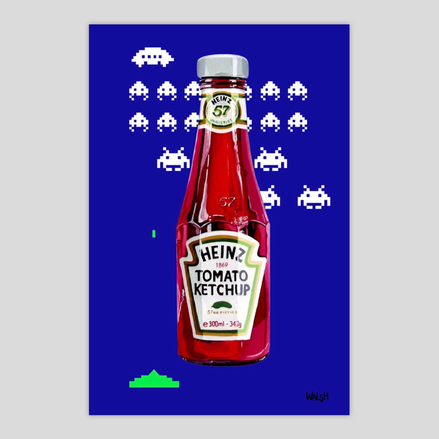 Space Invaders Ketchup