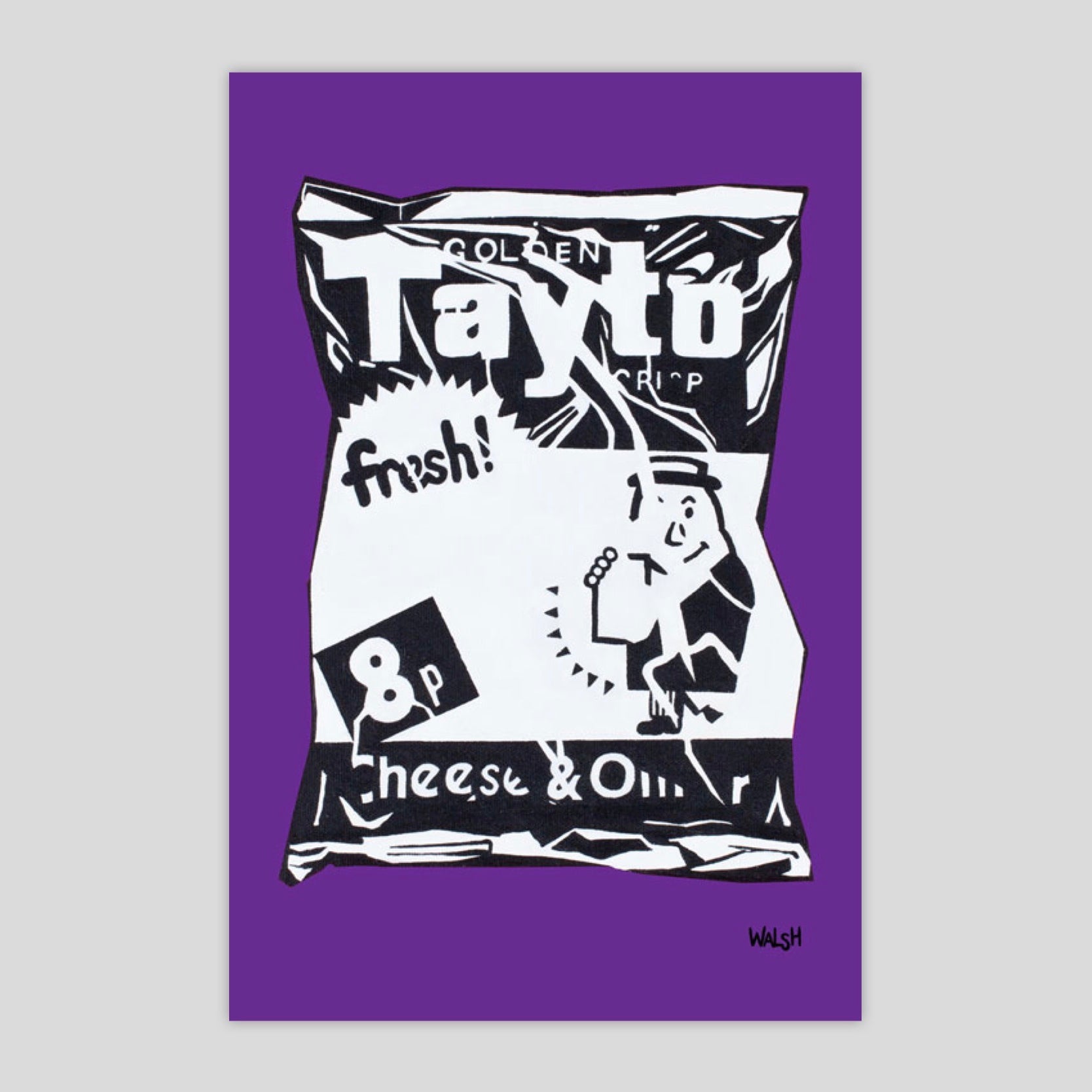 Street Art Tayto (Purple)