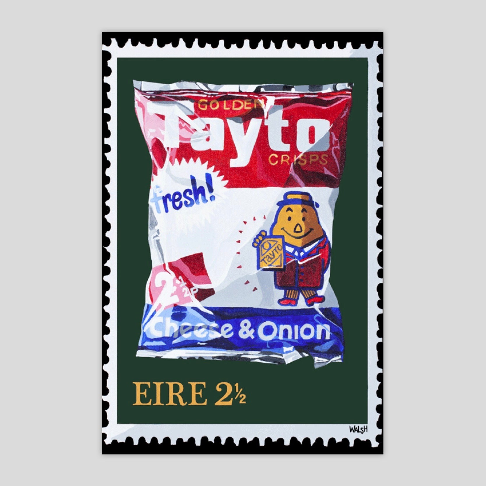 2½ Tayto Stamp