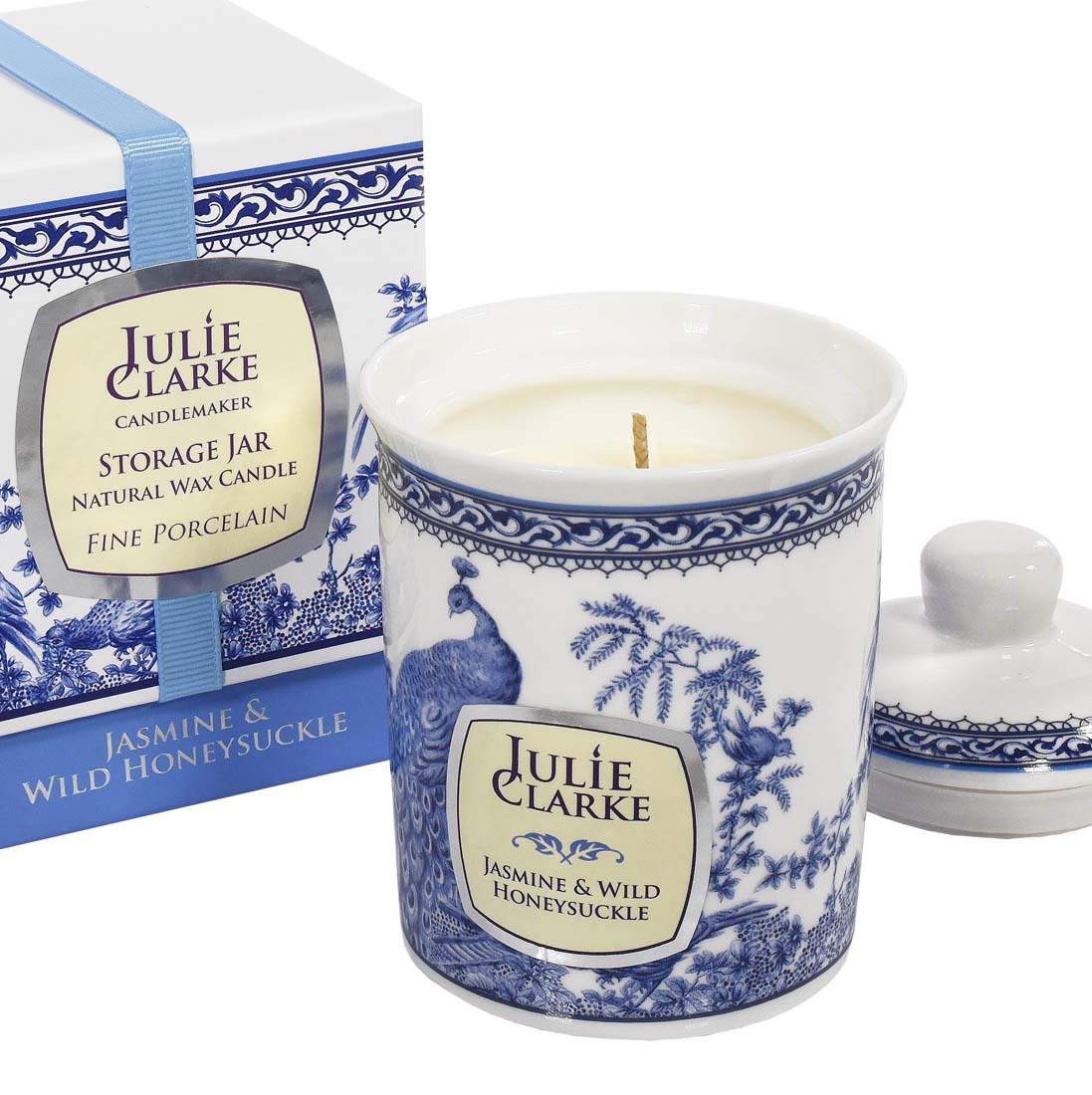 JC Storage Jar Candle, Jasmine/Honeysuckle