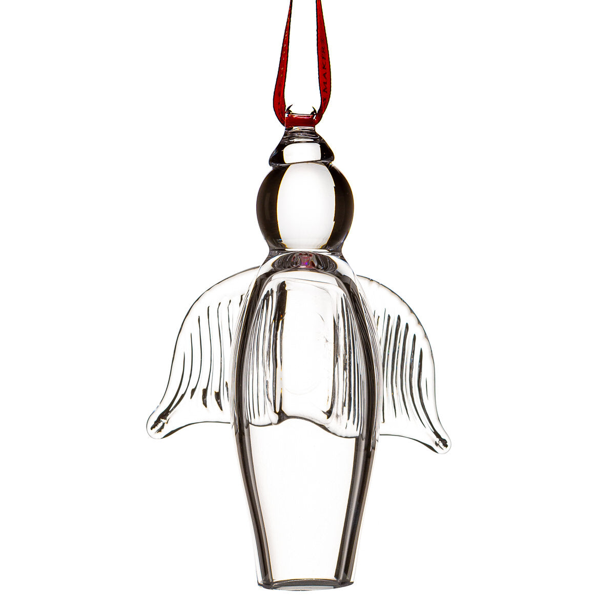 Clear Crystal Angel Ornament