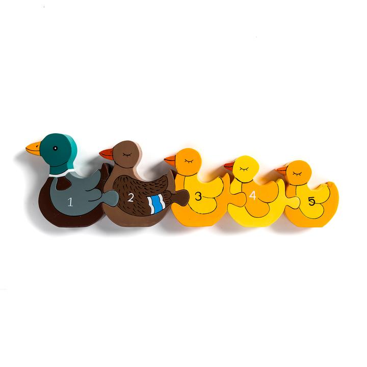 Number Row Ducks