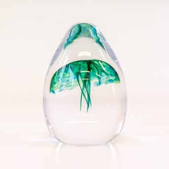 Seagrass Jellyfish Paperweight